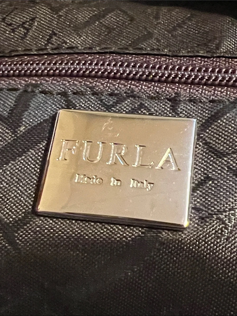 Vintage FURLA Shoulder Bag in Cognac Brown